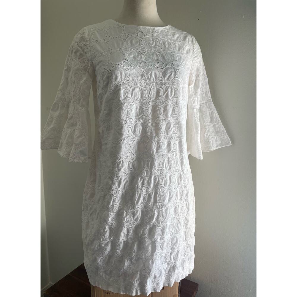 J Crew Womens‎ Dress Size Small Summer Textured Classic Casual
